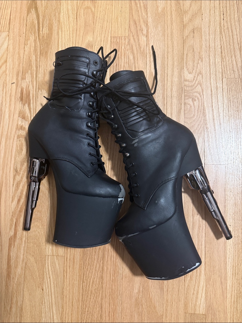Limited Edition Bond Girl Platform Boots